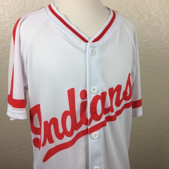 Men's Bakersfield Indians Baseball 75th Anniversary Short Sleeve Shirt #46 Sz S - Picture 2 of 5